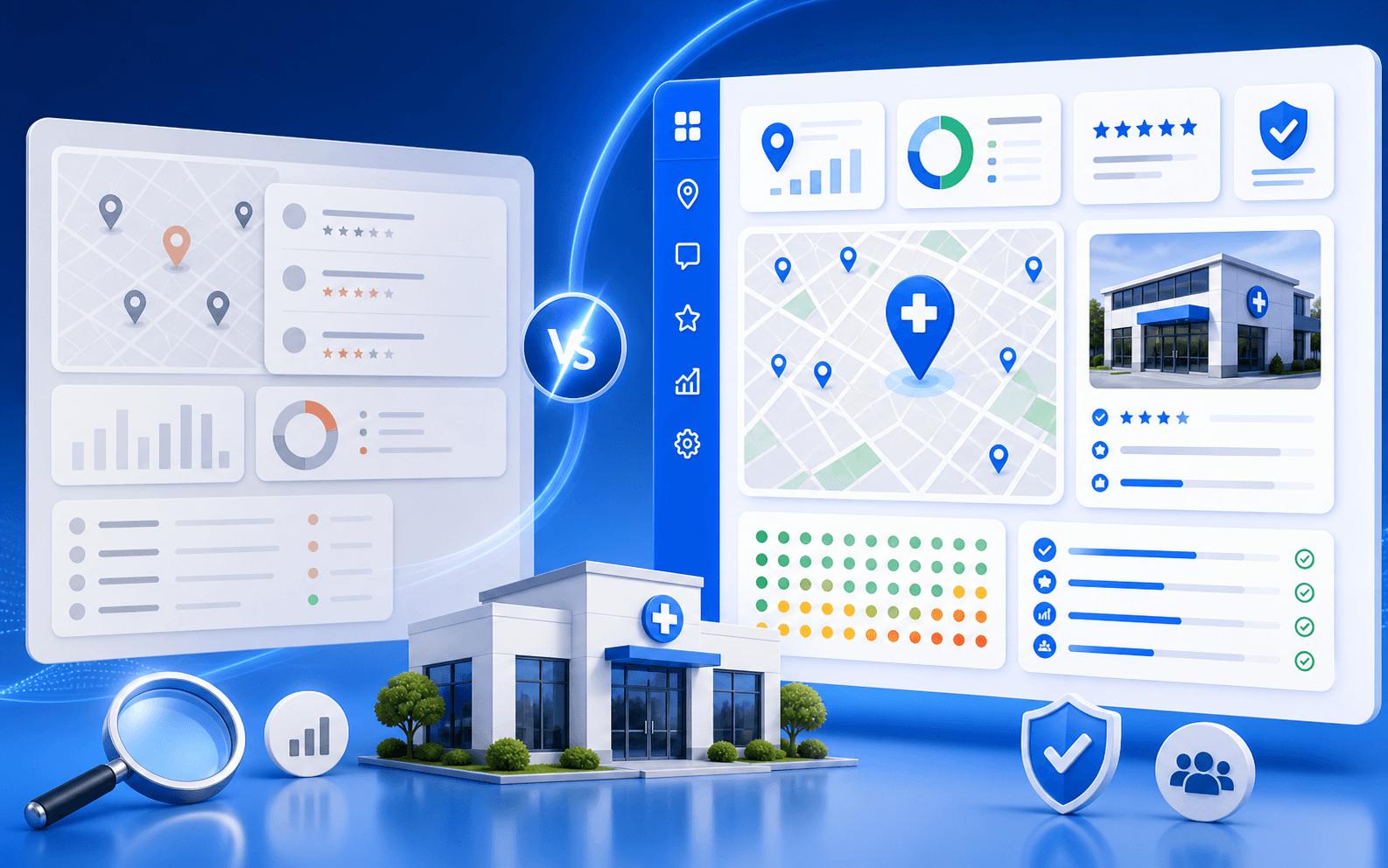 BrightLocal vs Curex for Clinic Local SEO