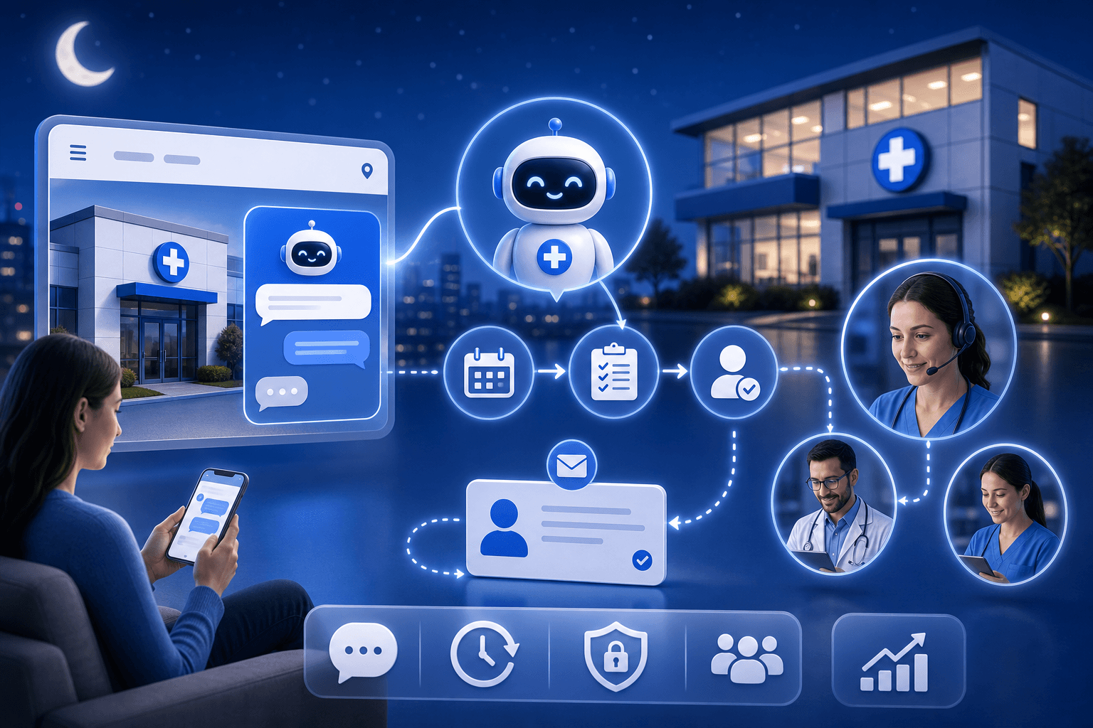 How AI Chatbots Help Clinics Capture After-Hours Leads