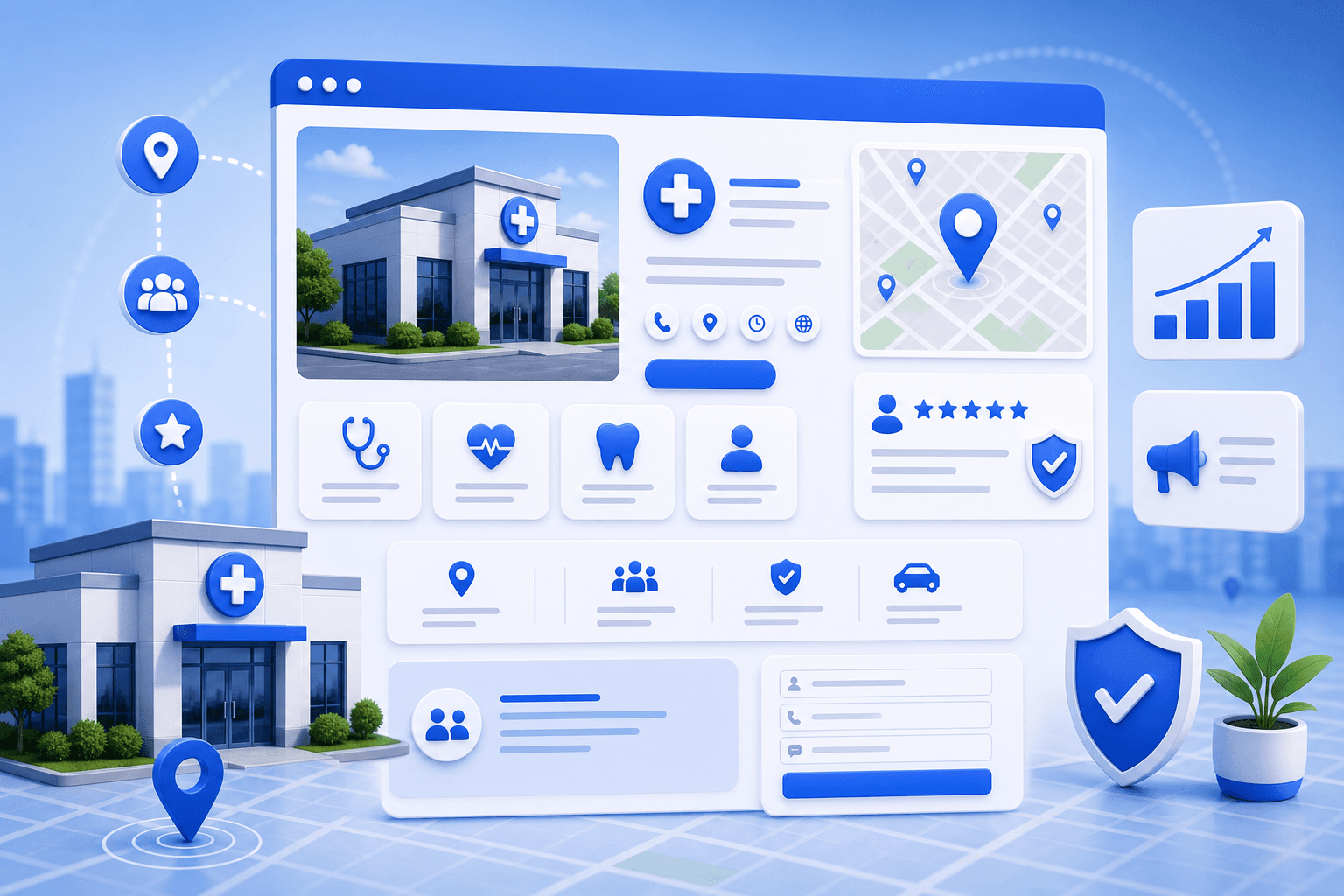 The Perfect Clinic Location Landing Page
